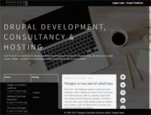 Tablet Screenshot of paragon-es.de